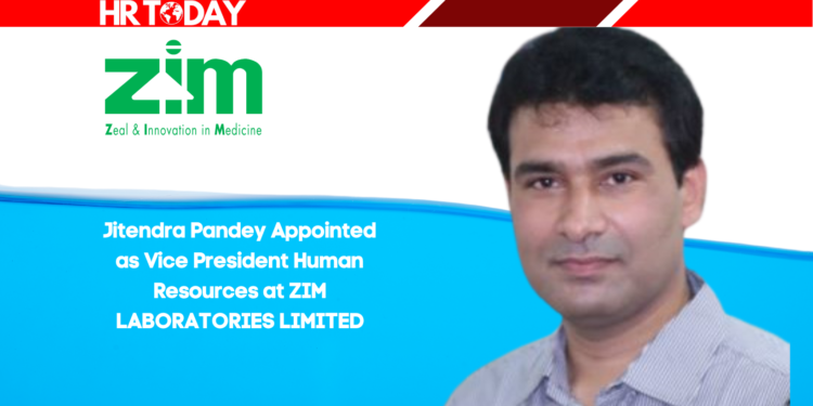 Jitendra Pandey Appointed as Vice President Human Resources at ZIM LABORATORIES LIMITED