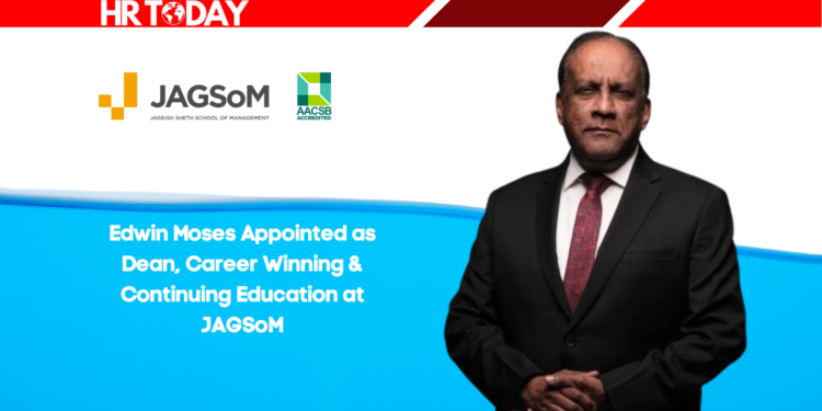 Edwin Moses Appointed as Dean, Career Winning & Continuing Education at JAGSoM