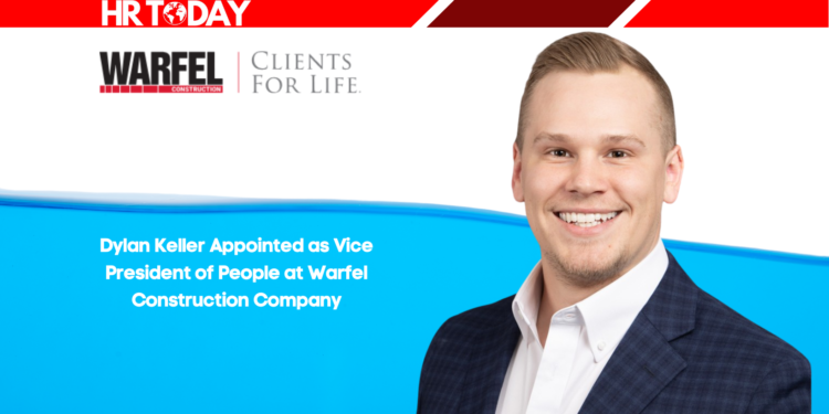 Dylan Keller Appointed as Vice President of People at Warfel Construction Company