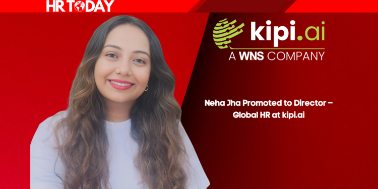 Neha Jha Promoted to Director – Global HR at kipi.ai