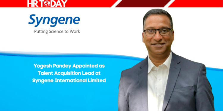 Yogesh Pandey Appointed as Talent Acquisition Lead at Syngene International Limited