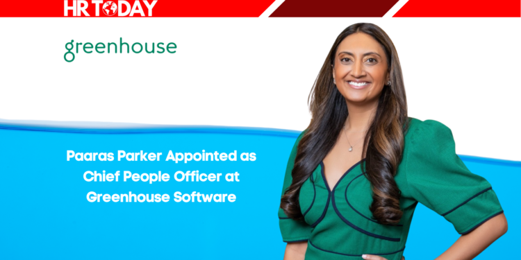 Paaras Parker Appointed as Chief People Officer at Greenhouse Software