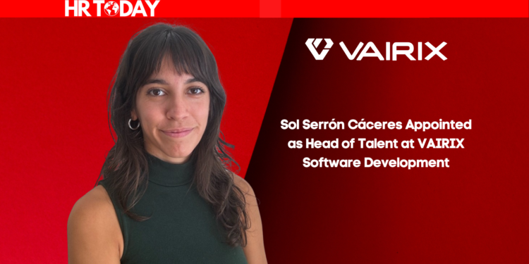 Sol Serrón Cáceres Appointed as Head of Talent at VAIRIX Software Development
