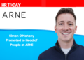 Simon O'Mahony Promoted to Head of People at ARNE
