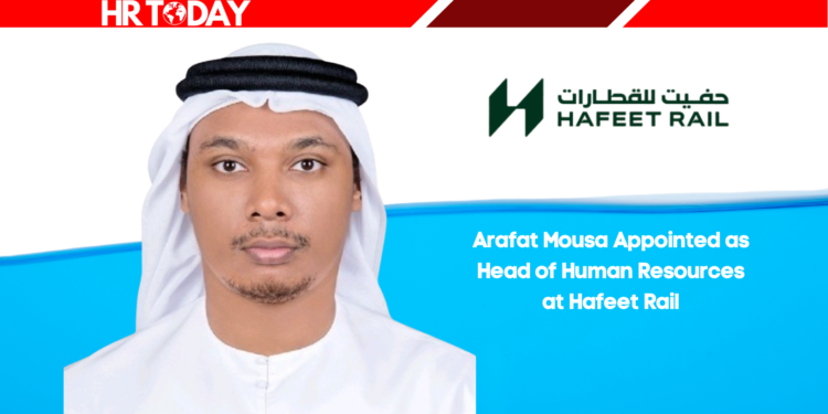 Arafat Mousa Appointed as Head of Human Resources at Hafeet Rail