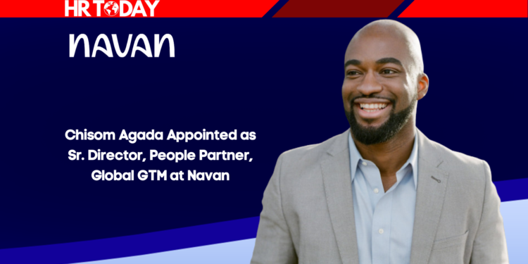 Chisom Agada Appointed as Sr. Director, People Partner, Global GTM at Navan