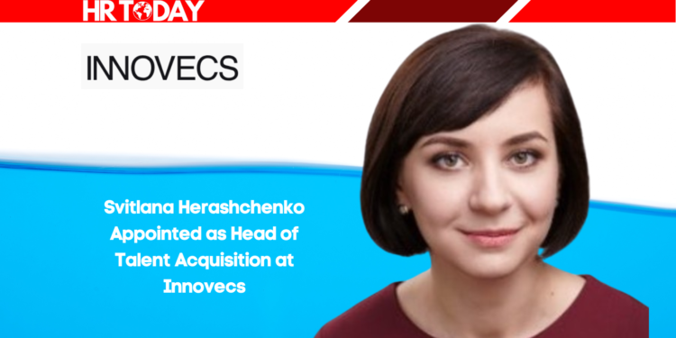 Svitlana Herashchenko Appointed as Head of Talent Acquisition at Innovecs