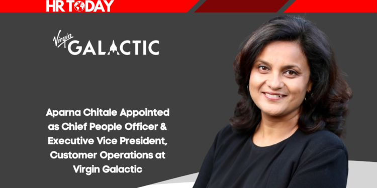 Aparna Chitale Appointed as Chief People Officer & Executive Vice President, Customer Operations at Virgin Galactic