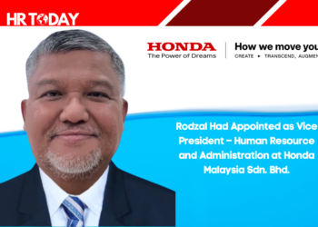 Rodzal Had Appointed as Vice President – Human Resource and Administration at Honda Malaysia Sdn. Bhd.