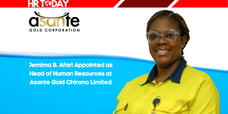 Jemima B. Afari Appointed as Head of Human Resources at Asante Gold Chirano Limited