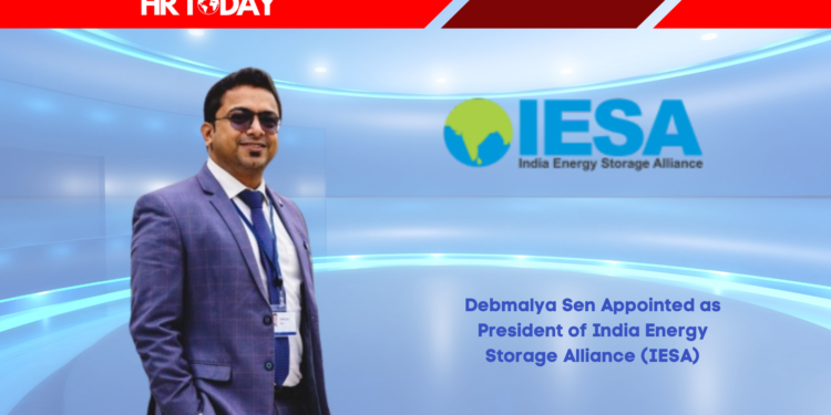 Debmalya Sen Appointed as President of India Energy Storage Alliance (IESA)