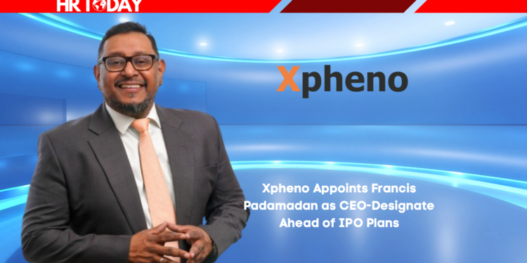 Xpheno Appoints Francis Padamadan as CEO-Designate Ahead of IPO Plans