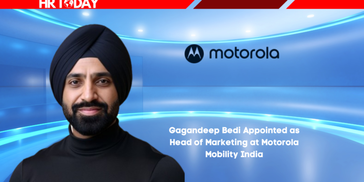Gagandeep Bedi Appointed as Head of Marketing at Motorola Mobility India