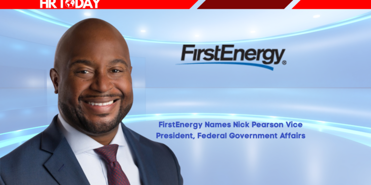 FirstEnergy Names Nick Pearson Vice President, Federal Government Affairs