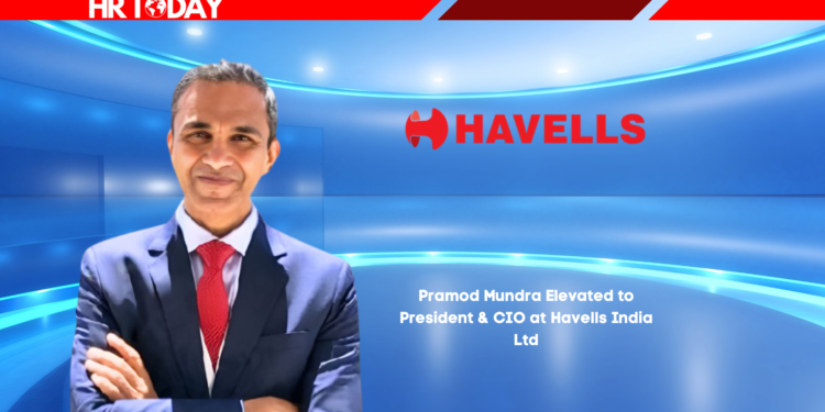 Pramod Mundra Elevated to President & CIO at Havells India Ltd