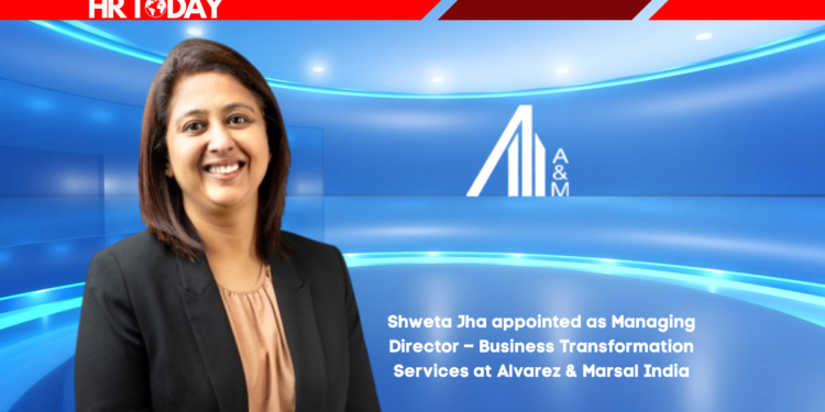 Shweta Jha appointed as Managing Director – Business Transformation Services at Alvarez & Marsal India