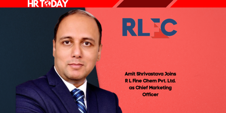 Amit Shrivastava Joins R L Fine Chem Pvt. Ltd. as Chief Marketing Officer