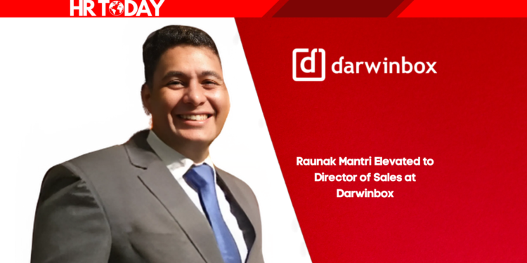 Raunak Mantri Elevated to Director of Sales at Darwinbox