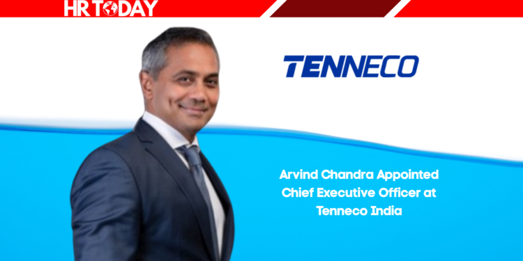 Arvind Chandra Appointed Chief Executive Officer at Tenneco India