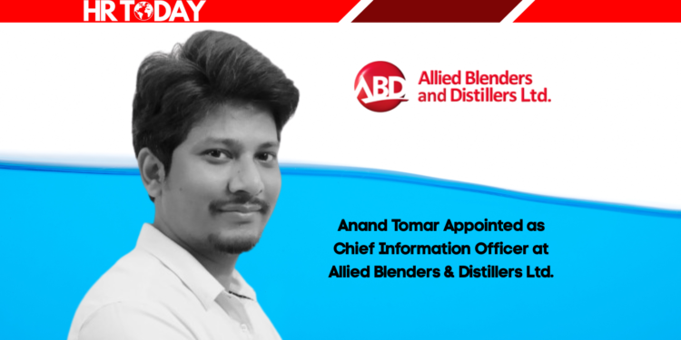 Anand Tomar Appointed as Chief Information Officer at Allied Blenders & Distillers Ltd.