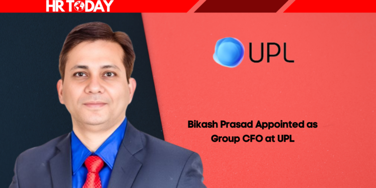 Bikash Prasad Appointed as Group CFO at UPL