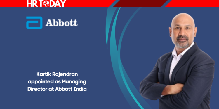 Kartik Rajendran appointed as Managing Director at Abbott India