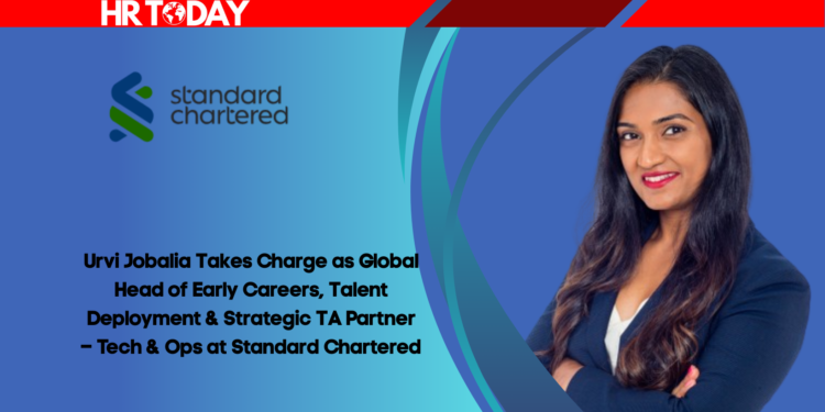 Urvi Jobalia Takes Charge as Global Head of Early Careers, Talent Deployment & Strategic TA Partner – Tech & Ops at Standard Chartered