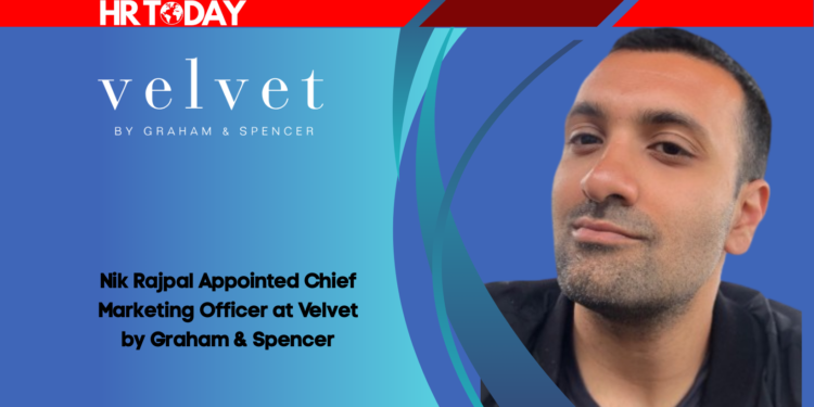 Nik Rajpal Appointed Chief Marketing Officer at Velvet by Graham & Spencer
