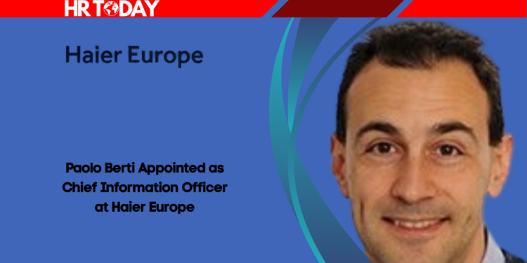 Paolo Berti Appointed as Chief Information Officer at Haier Europe