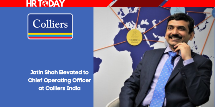 Jatin Shah Elevated to Chief Operating Officer at Colliers India