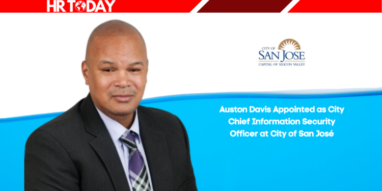 Auston Davis Appointed as City Chief Information Security Officer at City of San José