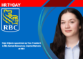 Maja Stijacic Appointed as Vice President & MD, Human Resources, Capital Markets at RBC