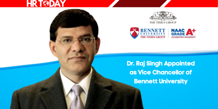 Dr. Raj Singh Appointed as Vice Chancellor of Bennett University
