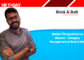 Mukilan TM Appointed as Director - Category Management at Brick & Bolt