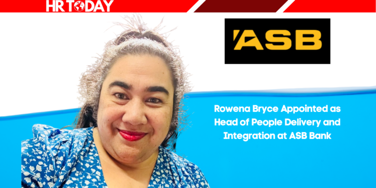 Rowena Bryce Appointed as Head of People Delivery and Integration at ASB Bank