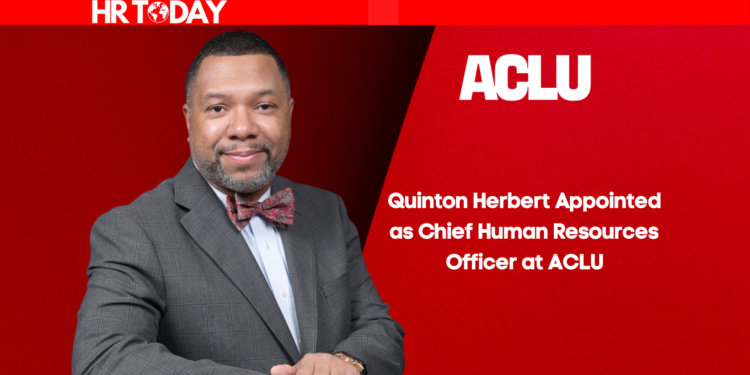 Quinton Herbert Appointed as Chief Human Resources Officer at ACLU