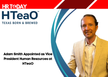 Adam Smith Appointed as Vice President Human Resources at HTeaO