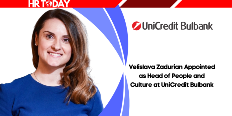 Velislava Zadurian Appointed as Head of People and Culture at UniCredit Bulbank