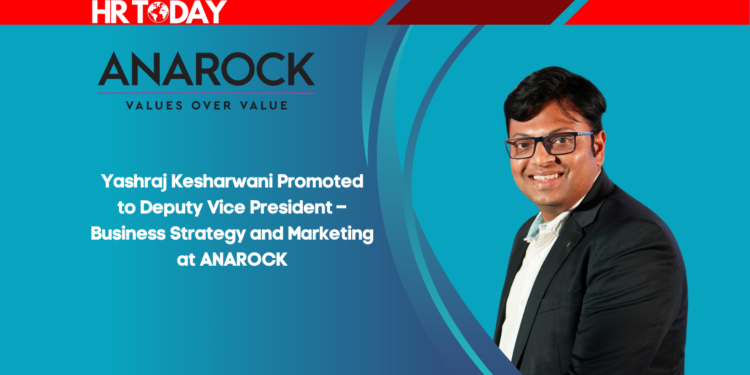 Yashraj Kesharwani Promoted to Deputy Vice President – Business Strategy and Marketing at ANAROCK