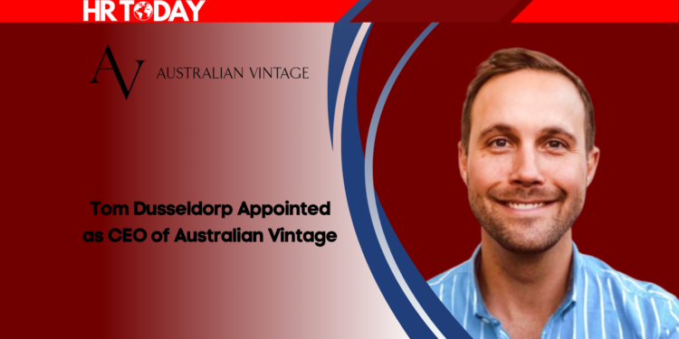 Tom Dusseldorp Appointed as CEO of Australian Vintage