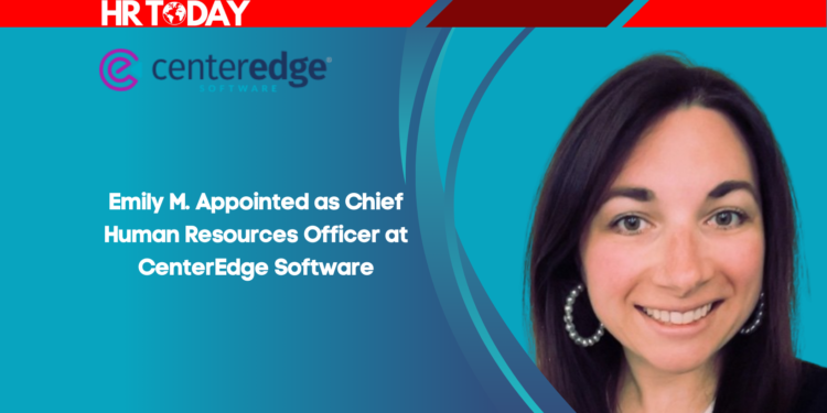 Emily M. Appointed as Chief Human Resources Officer at CenterEdge Software