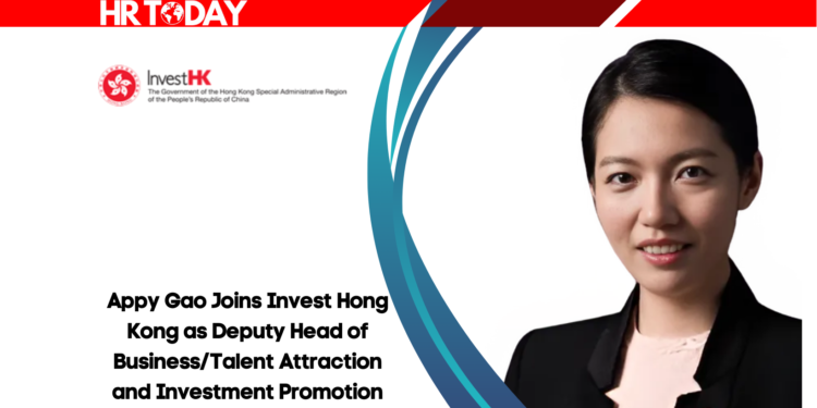 Appy Gao Joins Invest Hong Kong as Deputy Head of Business/Talent Attraction and Investment Promotion