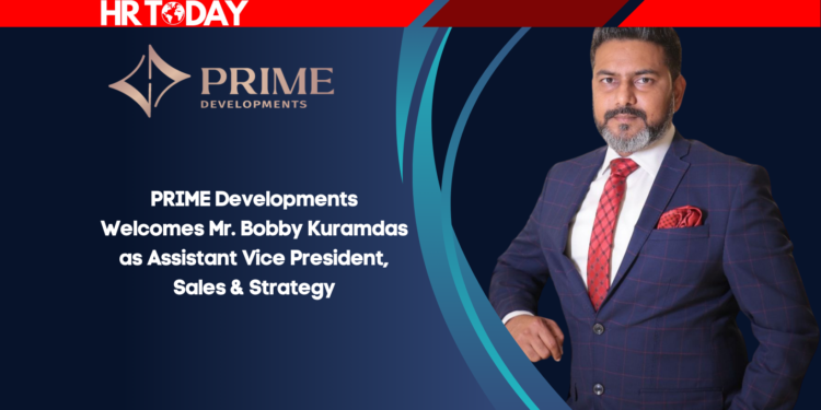 PRIME Developments Welcomes Mr. Bobby Kuramdas as Assistant Vice President, Sales & Strategy