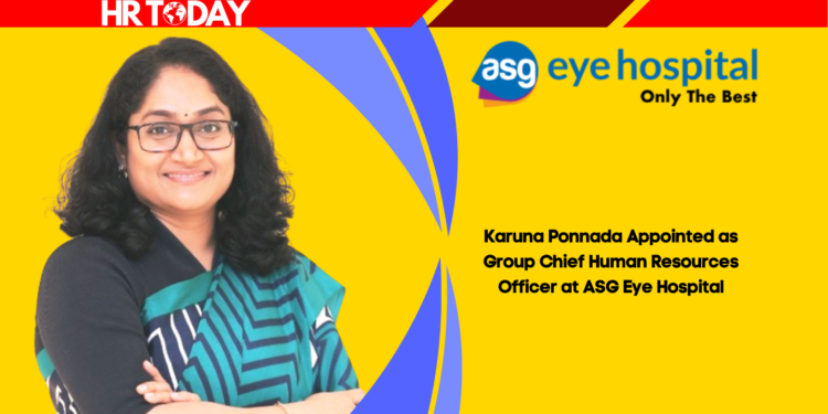 Karuna Ponnada Appointed as Group Chief Human Resources Officer at ASG Eye Hospital