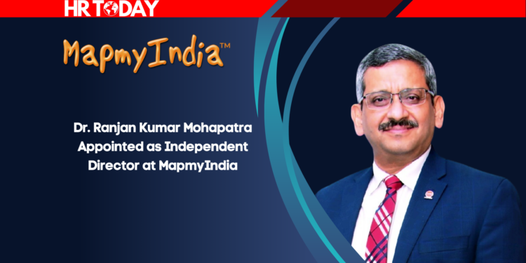 Dr. Ranjan Kumar Mohapatra Appointed as Independent Director at MapmyIndia