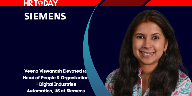 Veena Viswanath Elevated to Head of People & Organization – Digital Industries Automation, US at Siemens