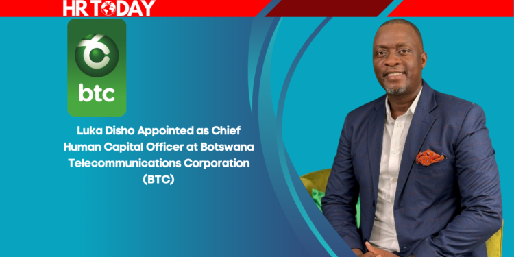 Luka Disho Appointed as Chief Human Capital Officer at Botswana Telecommunications Corporation (BTC)