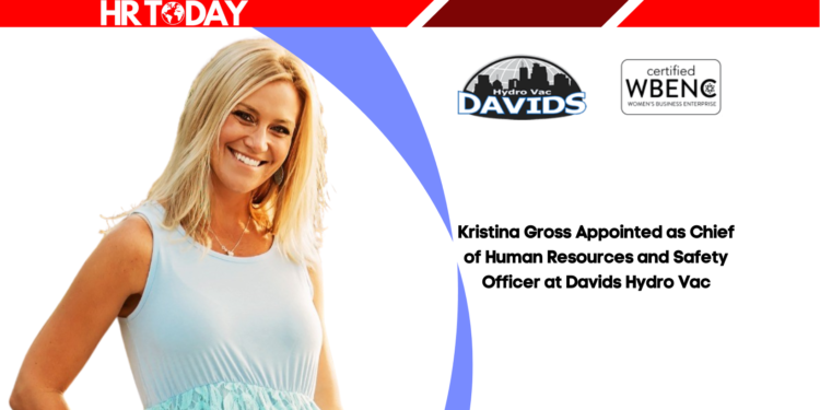 Kristina Gross Appointed as Chief of Human Resources and Safety Officer at Davids Hydro Vac