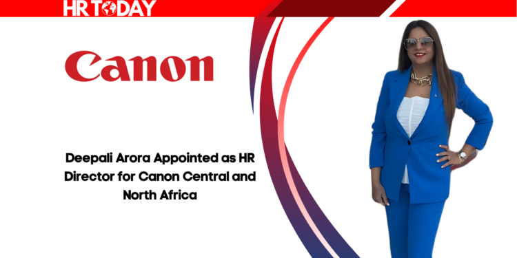 Deepali Arora Appointed as HR Director for Canon Central and North Africa