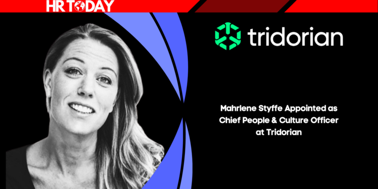 Mahrlene Styffe Appointed as Chief People & Culture Officer at Tridorian